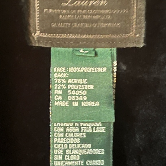 Lauren, Ralph Lauren black label women’s large vest - Picture 2 of 4